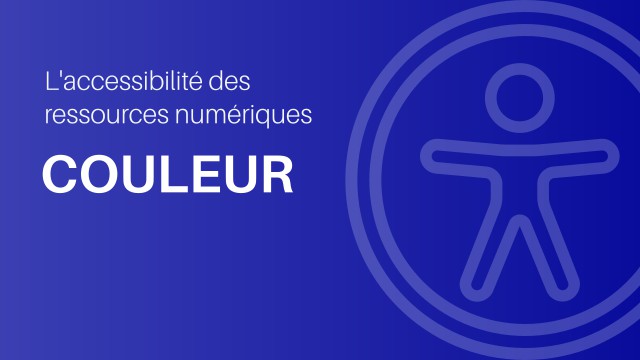 Nouveau cours sur l’accessibilité des couleurs